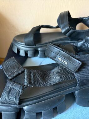 Prada Cloudbust Sandals